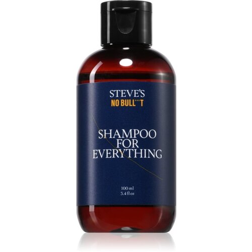 Steve&amp;#039;s No Bull***t Shampoo For Everything &amp;scaron;ampon za lase in brado 100 ml Slike