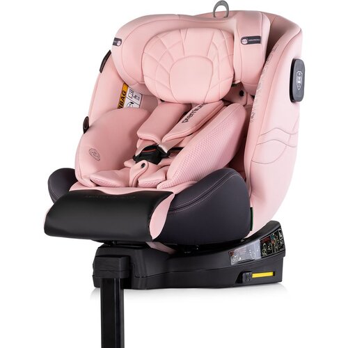 Chipolino autosjedalica I-SIZE 40-150 cm ISOFIX 360 Premium Pink Marshmallow Slike