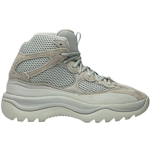Adidas Visoke superge Yeezy Desert Boot Salt Siva Slike