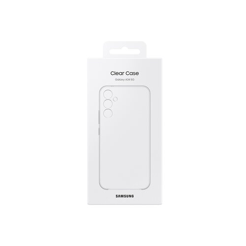 Samsung maska ​​za telefon A34, prozirna Slike