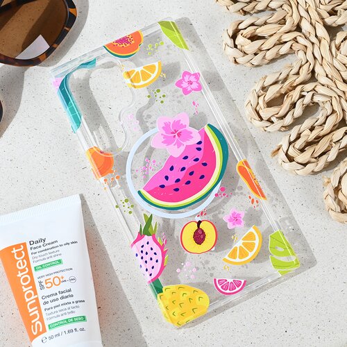  Maska za Samsung Galaxy S24 Ultra Summer Fruits Print Magsafe Cene