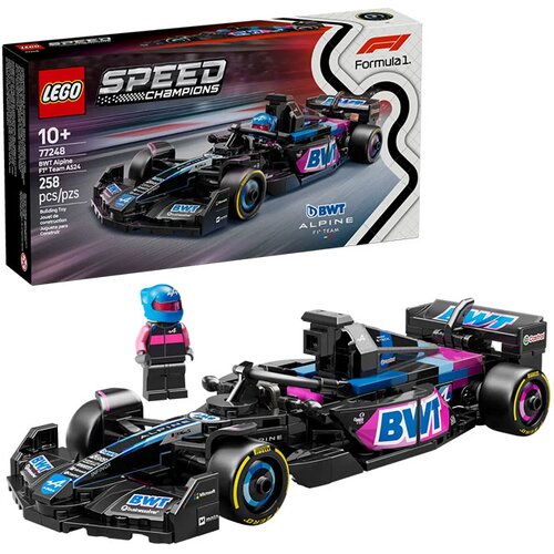 Lego Speed Champions: Dirkalni avtomobil BWT Alpine F1 Team A524 Cene