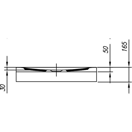 Kolpa San Kolpa Tu&amp;scaron; kada Evelin tray Q120x80/O 593330 Slike