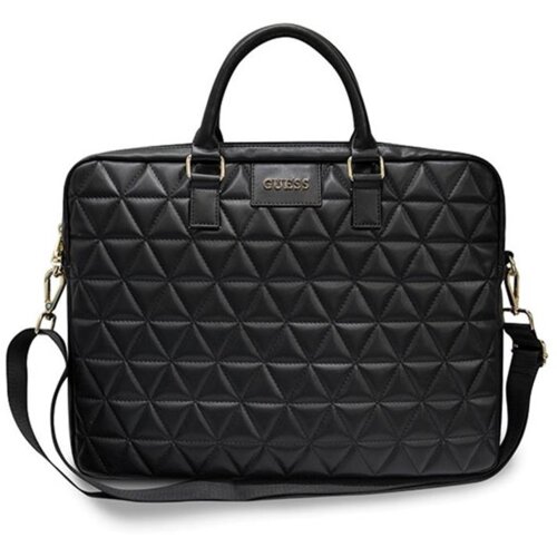  Originalna Guess GUCB15QLBK torba za prenosnike do 15 inch - prešita črna Cene