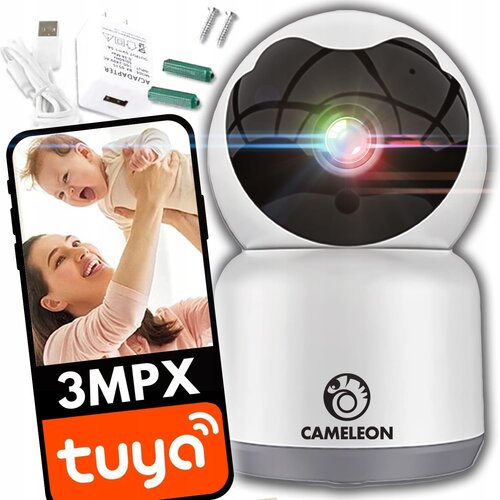 smart+ wifi bežična rotacija 3MPX Nadzorna kamera za pjesmu tuya Cijene