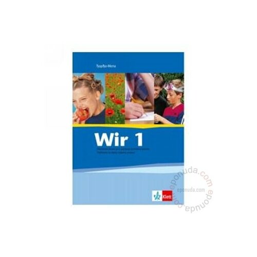 Klett udžbenik za peti razred Nemački jezik WIR 1, udžbenik knjiga Slike