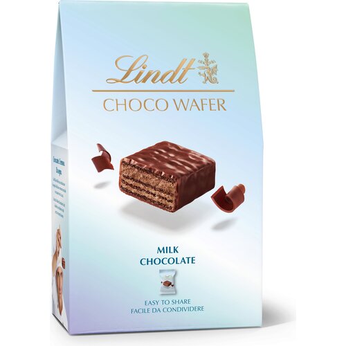 Lindt Choco Wafer - mlečni v vrečki - 130 g Cene