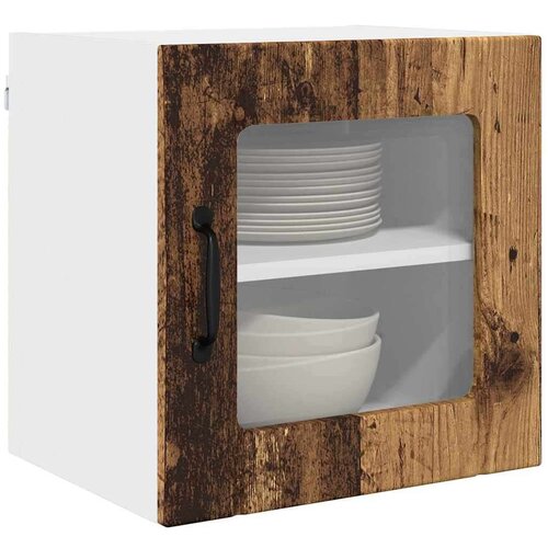  Zidni kuhinjski ormarić 2 pcs Staro drvo 40 x 31 x 40 cm Slike