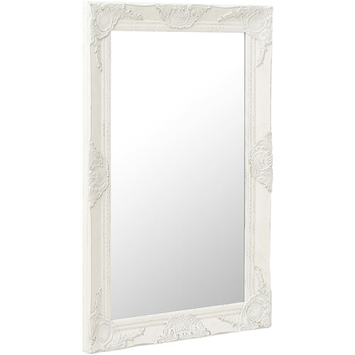  Zidno ogledalo u baroknom stilu 50 x 80 cm bijelo Slike