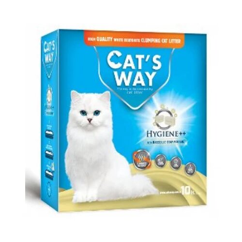 CATS WAY Box Marseille Soap posip za macke 10l Slike