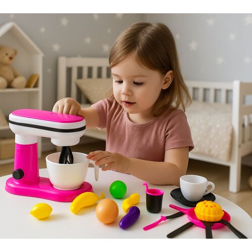  Food Processor Blender Toy For Kids Accessories Fruits Slike