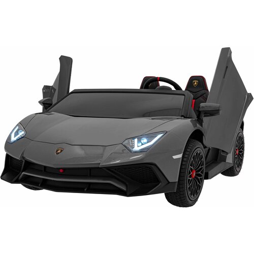  Licencirani auto na akumulator Lamborghini Aventador SV STRONG - dvosjed - sivi Cijene