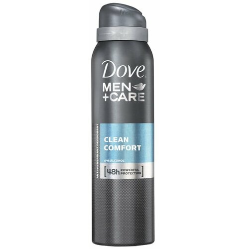 Dove men+care clean comfort deozorans antiperspirant u spreju 150ml Slike