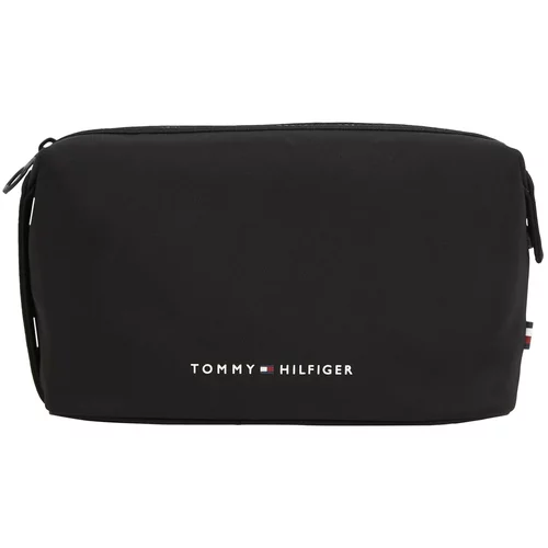 Tommy Hilfiger Pralna torbica mornarska / rdeča / črna / bela