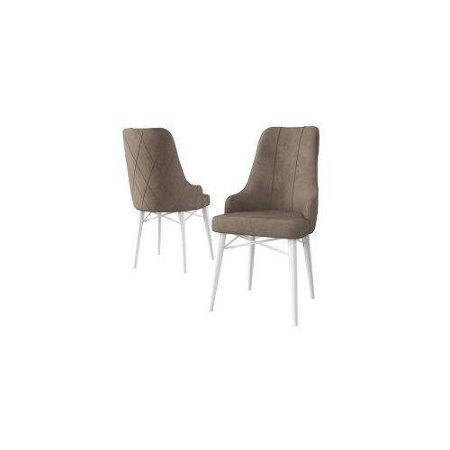 Hanah home set stolica Neta, 46x95x42 cm, 4 dijela, crno-smeđa Cene