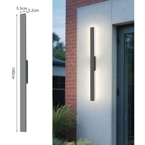  Brilagi - LED spolja&amp;scaron;nja zidna svetiljka LUNA LED/24W/230V 4000K IP65 antracit Slike