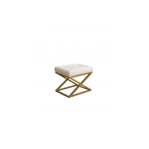 Atelier Del Sofa Tabure 50x42x40cm, Krem Slike