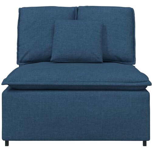  Modularna sofa s jastucima plava 100 cm Slike