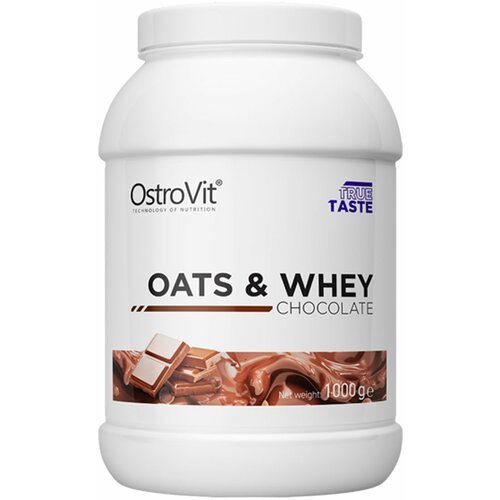 OSTROVIT kombinacija ovsenih pahuljica i proteina surutke oats & whey čokolada 1kg Slike