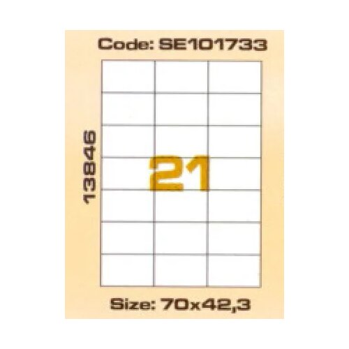 Utility Etikete 70 x 42,3 mm Slike