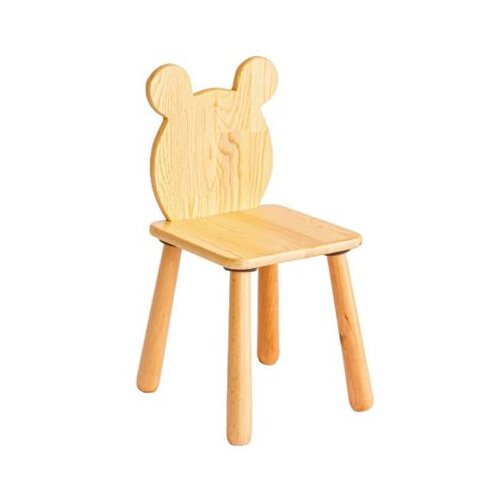 Hanah home Bear Chair Oak Kid's Chair Cene