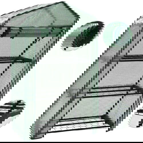 vidaXL Mini staklenik s 3 razine 69 x 49 x 125 cm Cijene