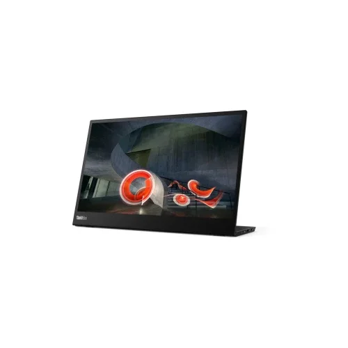 Lenovo Monitor 35,56cm (14,0") ThinkVision M14 1920x1080 Mobile-Monitor USB-C/2xUSB-C 65W (61DDUAT6EU), (21814328)