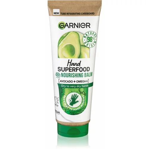 Garnier Hand Superfood hidratantna krema za ruke s avokadom 75 ml