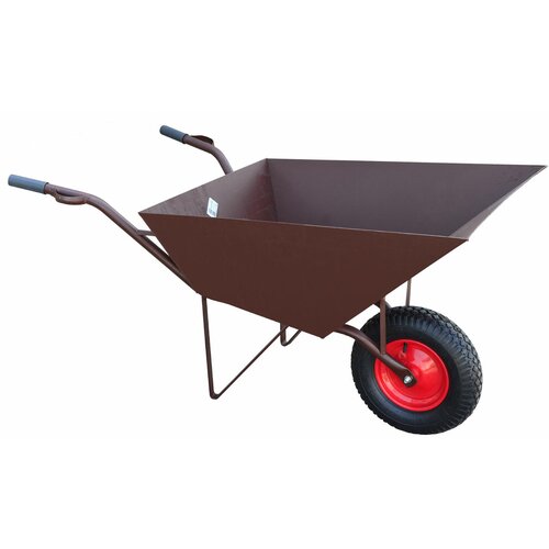 Awtools V gradbeni samokolnici 110L/2,0 mm rjava, (21102552) Cene