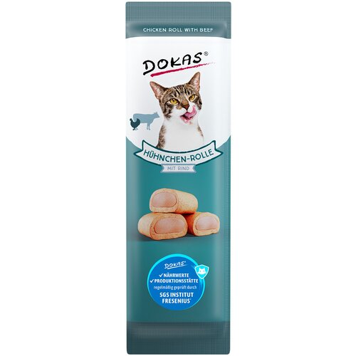Dokas pileća rolica s govedinom – 2 x 10 g Cijene