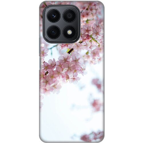  Silikonska maska za Honor X8a Spring Print &amp;scaron;arena Slike