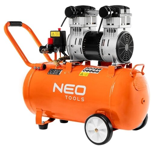 Neo Tools kompresor 12K022, 1100 W, 8 bar, 50 L, 196 L/min Cene