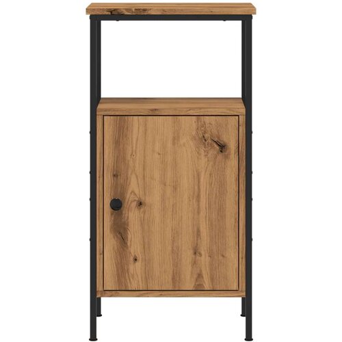 VidaXL Noćni ormarić Artisan hrast 41x31x80 cm izrađeno drvo Slike