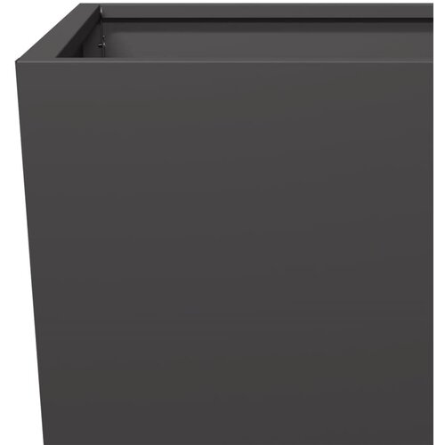  Vrtna sadilica crna 35x35x75 cm čelična Slike