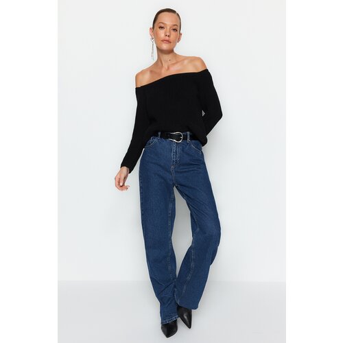 Trendyol Black Carmen Collar Knitwear Sweater Slike