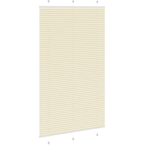  Plisirana zavjesa krem boje 115x200 cm &amp;Scaron;irina tkanine 114,4 cm Poliester Slike