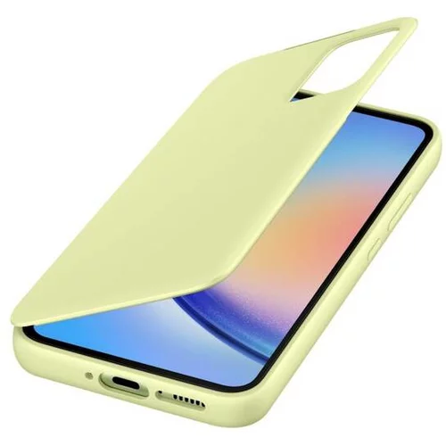 Samsung Galaxy A34 Smart View Wallet Case Lime EF-ZA346CGEGWW
