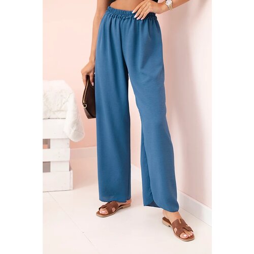 Kesi Włoski Wide-leg trousers dark jenas Cijene