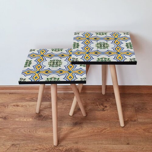 Hanah home set klub stočića 2Shp30, 2 komada, Šareni Cene