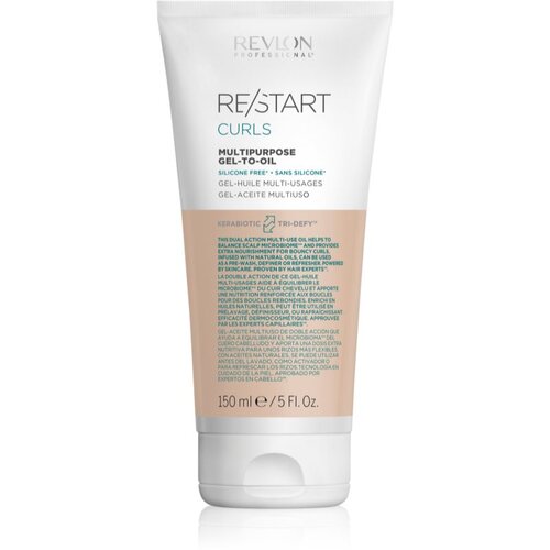 Revlon Professional Re/Start Curls vlažilno gelasto olje za valove za obliko 150 ml Cene