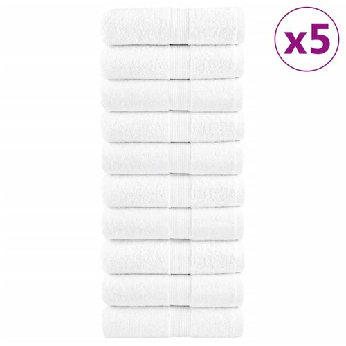 vidaXL Ručnici za goste 50 kom bijele 30x50 cm 600 gsm 100 % pamuk Cijene