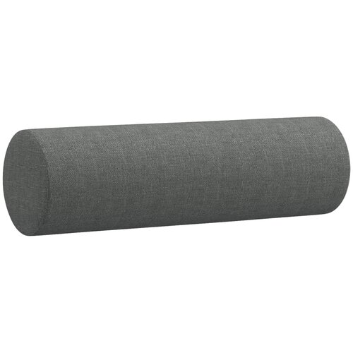  3-dijelni set sofa s jastucima tamnosivi od tkanine Slike
