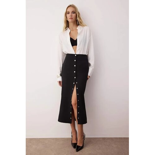 TRENDYOLMILLA ženska suknja model Tpraw26Et00006, crna Slike
