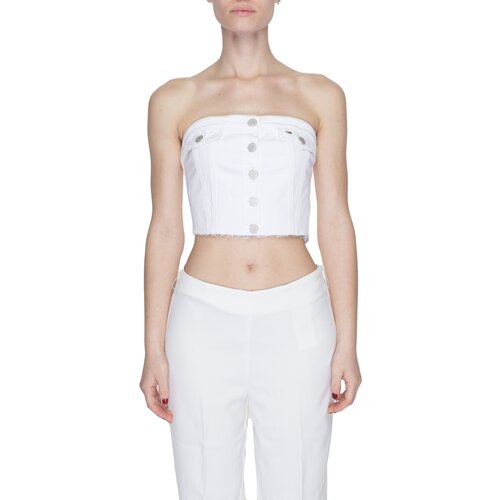 Tommy Hilfiger Topi &amp;amp; Bluze BUSTIER BH619 DW0DW17683 Bela Slike