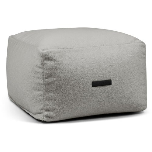 SLOWDOWN Svijetlo siva vreća za sjedenje od boucl&amp;eacute; tkanine Softbox MooG &amp;ndash; Slike
