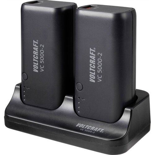 Voltcraft VC 5000-2 powerbank (rezervni akumulatorji) 5000 mAh Li-Ion črna prikaz stanja, (20432831) Cene
