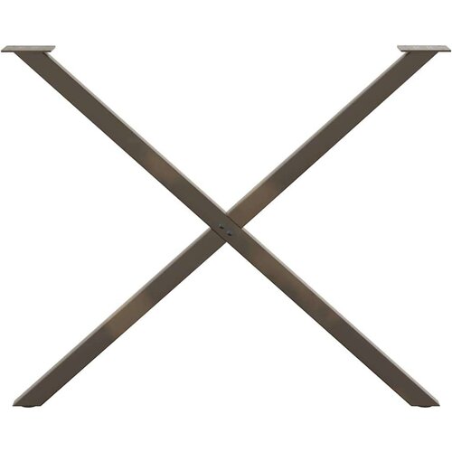  Noge za blagovaonski stol X-oblika 2 kom 90x(72-73) cm čelik Slike