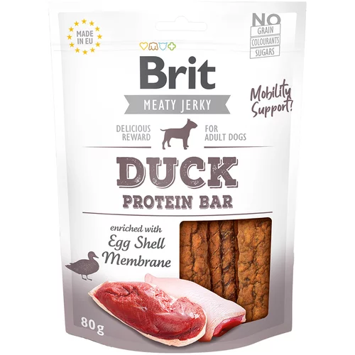 Brit Care Brit Jerky raca Protein Bar - Varčno pakiranje: 3 x 80 g