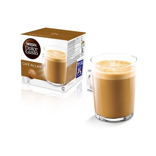 Nescafe Nescaf&amp;eacute; Dolce Gusto kapsule Caf&amp;eacute; au Lait 160g (16 kapsula) Slike