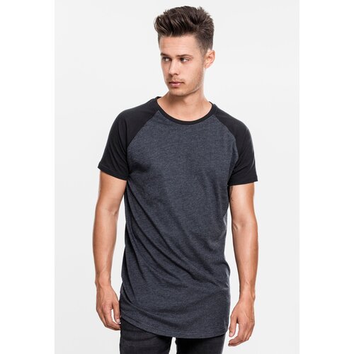 UC Men Shaped Raglan Long Tee cha/blk Cene